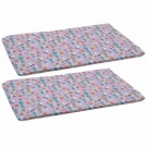 MISOKO Reusable Pad Seahorses pink 70x80 cm -2PK thumbnail