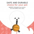 MISOKO Inflatable Football Pink, 15 cm  thumbnail