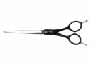 Yento Sparkle Straight Scissors Black 6,5