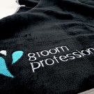 Groom Professional Coral Fleece Towel Grey/Black 56 x 90 cm thumbnail