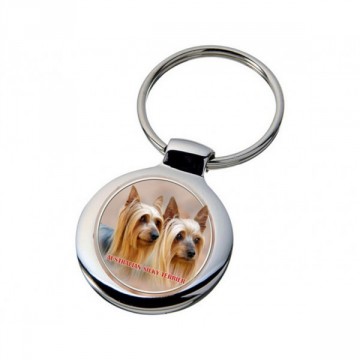 Australsk Silky Terrier nøkkelring