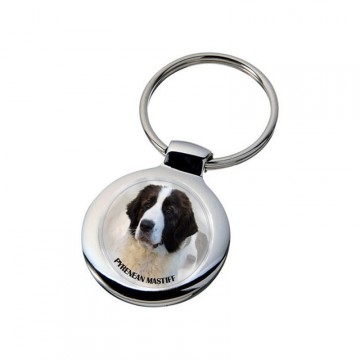 Pyreneisk mastiff nøkkelring