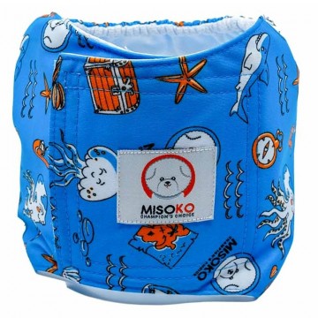 MISOKO Bellybands Octopus Blue Medium