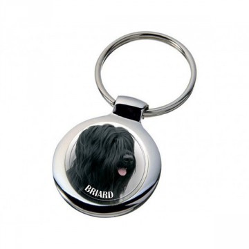Briard nøkkelring